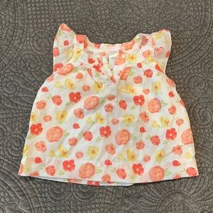 Floral Janie and Jack Blouse